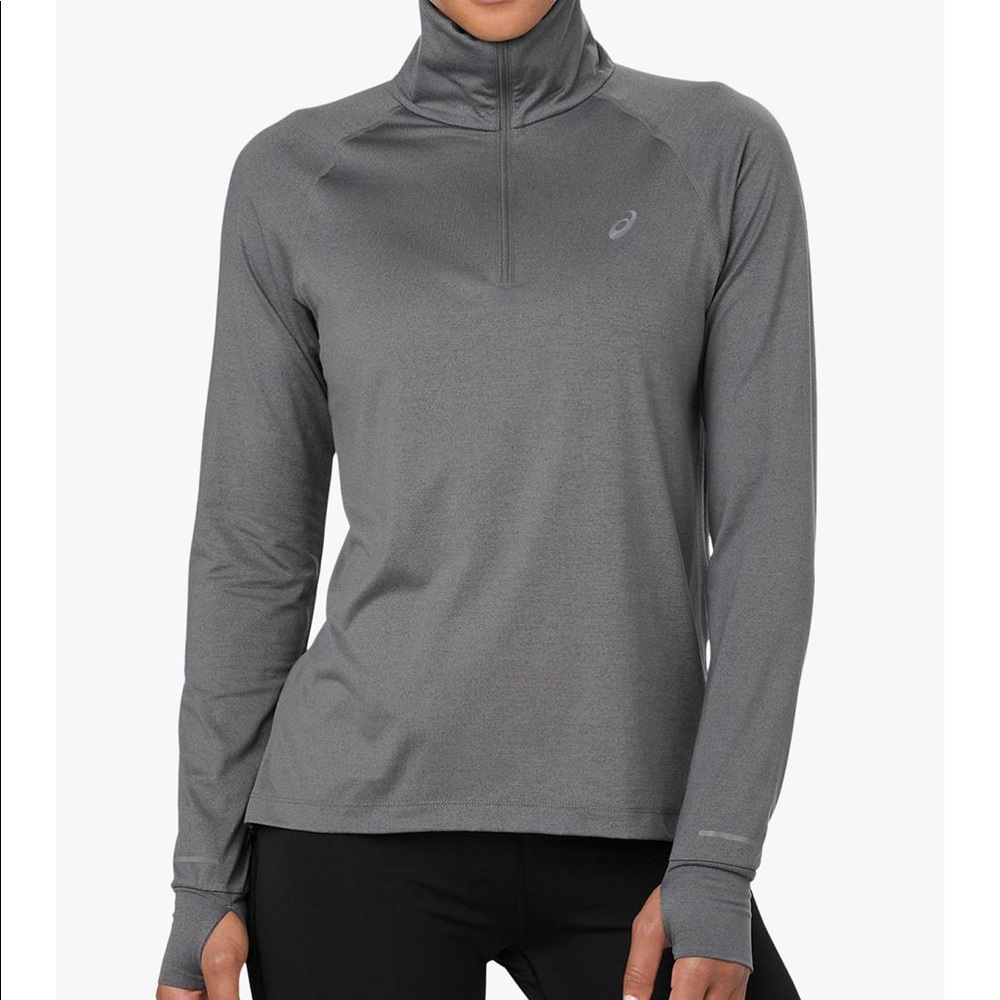 ASICS 1/4 Zip Running Top W/ Thumbholes - EUC